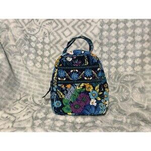 Vera Bradley Lunch Bag Midnight Blues Retired Pattern
